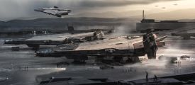 Nautilus - x3 Landed with 1 taking off.jpg