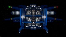 Aurora MR IBlue Gold in space - Front.jpg