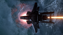 Star Citizen- F7C-S Hornet Ghost over Taranis II.png