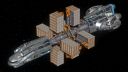 Hull-C in space - Isometric.jpg