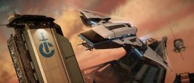 Spirit C1 flying by Crusader building.jpg