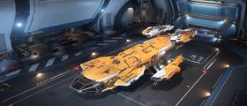 Constellation Orange Heron - Landed in Hangar.jpg