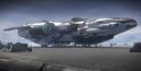 Starlancer MAX landed on pad loading cargo - Cropped.jpg