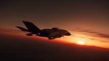 Arrow flying over Hurston into sunrise - Rear Starboard.jpg