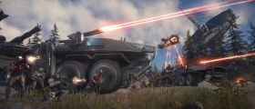 Centurion - x2 Firing guns near big dish.jpg
