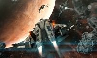 Gladius with Hornet attacking Mustangs.jpg