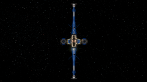 Reliant Kore IBlue Gold in space - Front.png