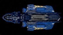 Aurora MR IBlue Gold in space - Below.jpg