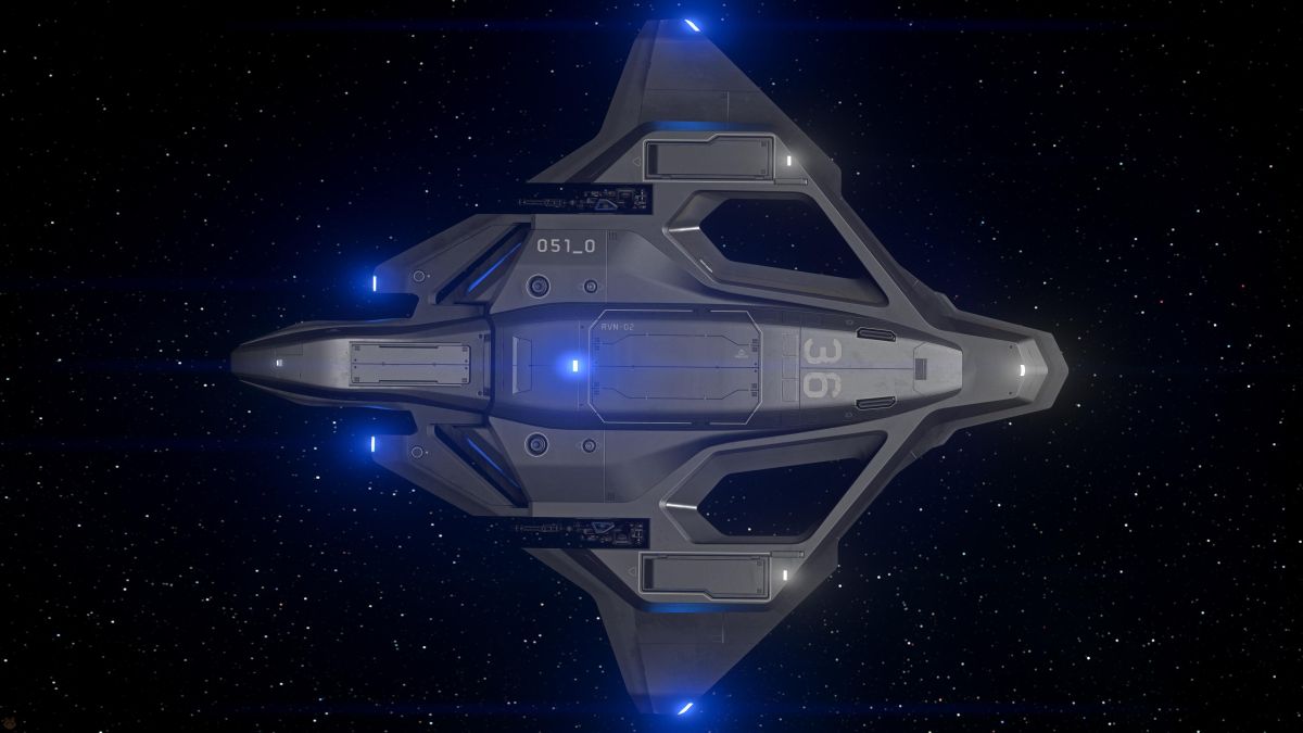 文件:Sabre Raven in space - Below.jpg - 星际公民中文百科