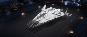 Zeus mkII ES landed in hangar.jpg