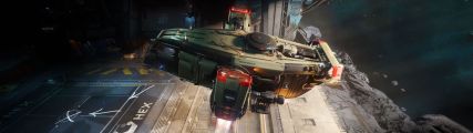 Cutter Scout entering Grim Hex hangar.jpg