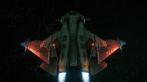 Gladius flying in space - Rear Above.jpg