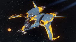 Mustang Beta - Flying past distant world.jpg